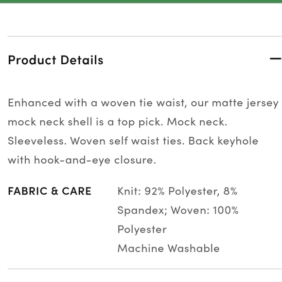 NWT Ann Taylor Floral Tie Waist Top Sz Medium - Picture 6 of 6